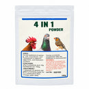4 in 1 Powder for Birds - Treatment for Canker, Salmonella, Cocci, & Paratyphoid