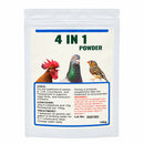 4 in 1 Powder for Birds - Treatment for Canker, Salmonella, Cocci, & Paratyphoid