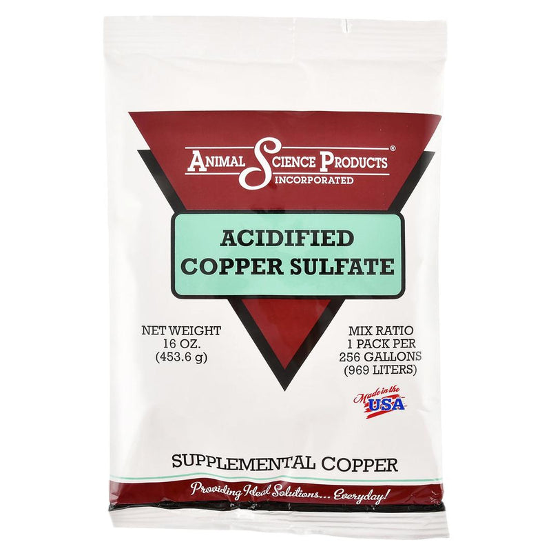 Acidified Copper Sulfate for Sour Crop - 1 lb