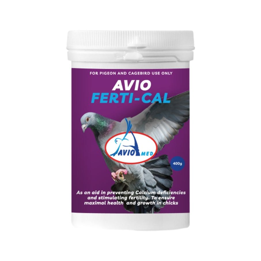Aviomed Ferti-Cal Powder - Breeding Supplement for Pigeons