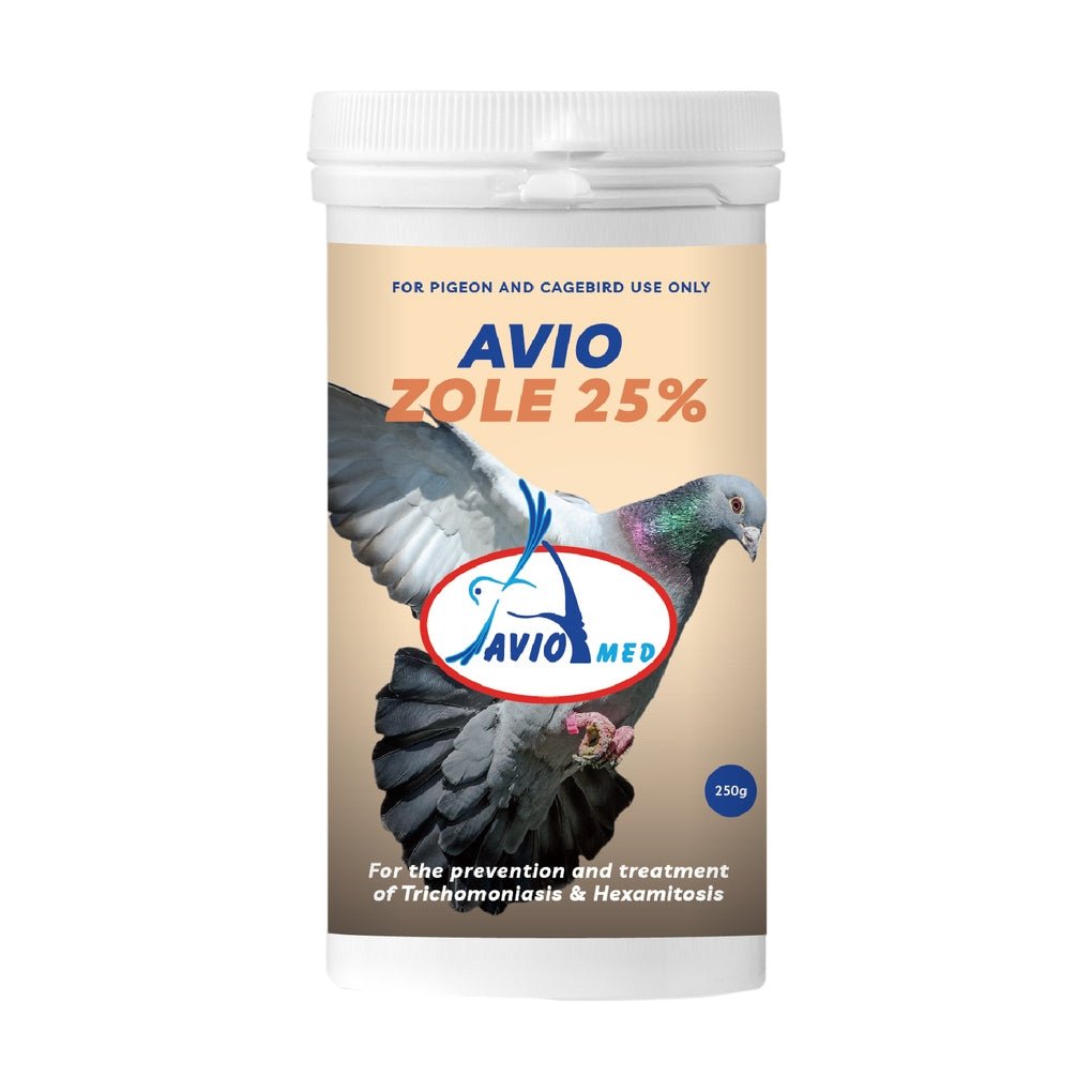 Avio Med Zole 25% Powder - Treatment for Canker in Birds