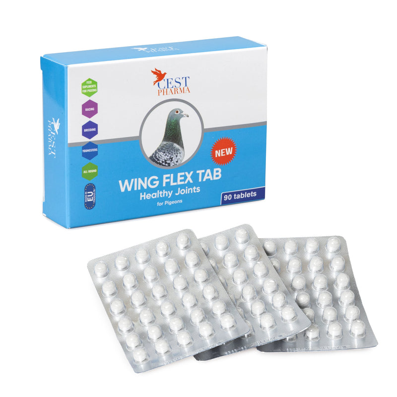 Cest Wing Flex Tablets for Pigeons - Promotes Healthy Joints