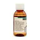 Side label of Ivermectin 1% Liquid for backyard chickens and pigeons.