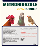 Metronidazole 20% Powder for Birds (Flagyl)