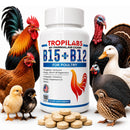 Tropilabs by Farmalab B15+B12 Tabs for Chickens & Other Poultry