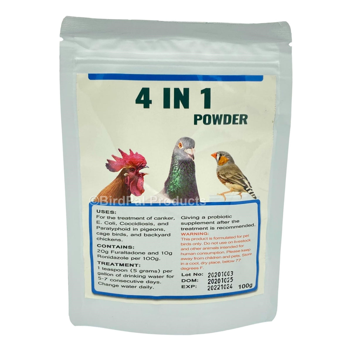 4 In 1 Powder For Birds