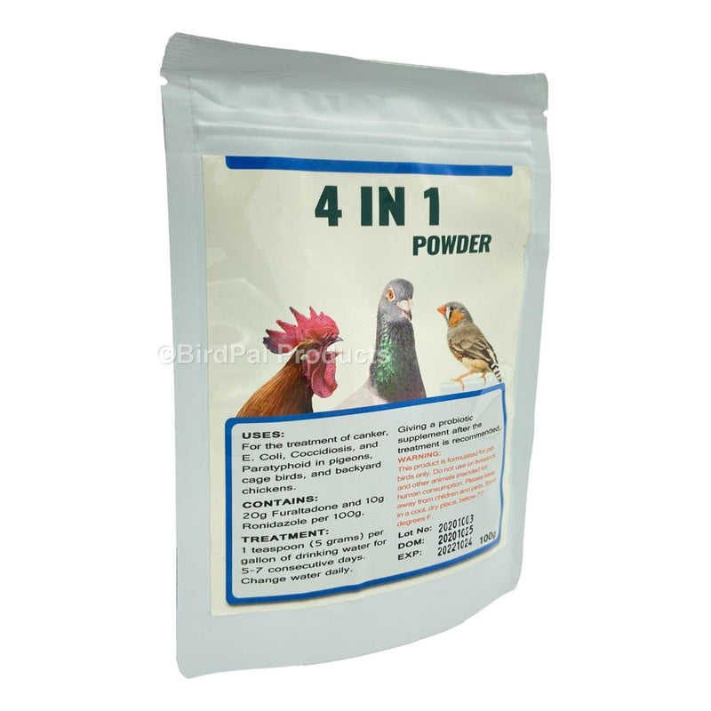 4 in 1 Powder for Birds - BirdPal Avian Products