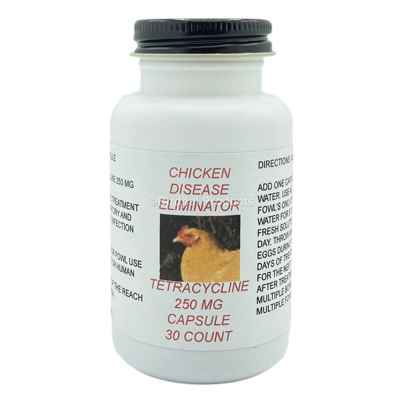 Chicken Disease Eliminator Capsules - Tetracycline 250 mg