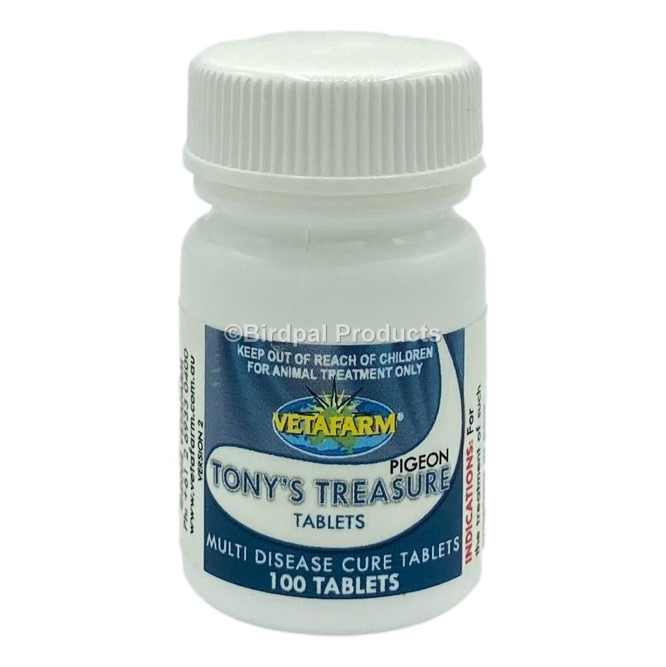 Vetafarm Tonys Treasure Tablets - 5 in 1 Tablets for Pigeons