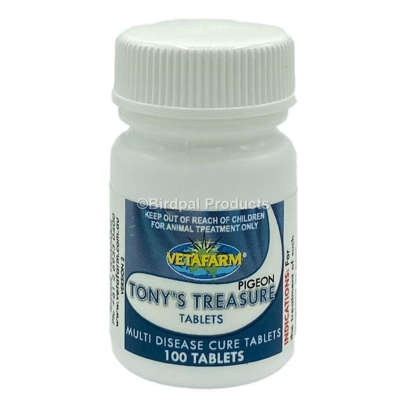 Tony's Treasure Tablets - 5 in 1 Tablets for Pigeons