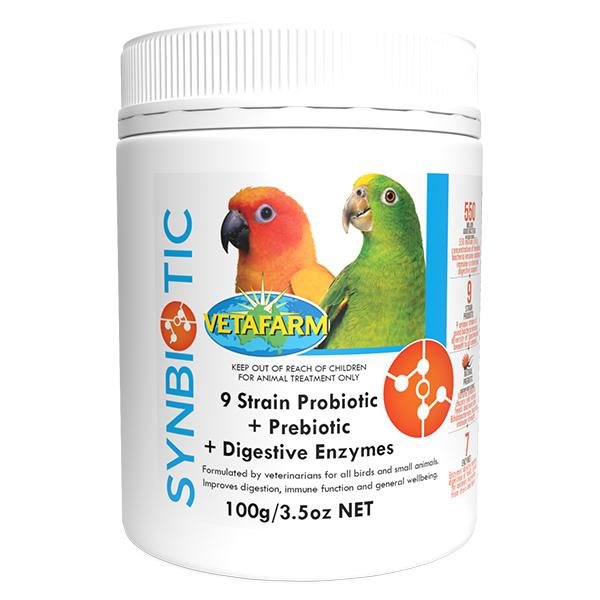 Avian Synbiotic Powder - Probiotic Blend - BirdPal Avian Products
