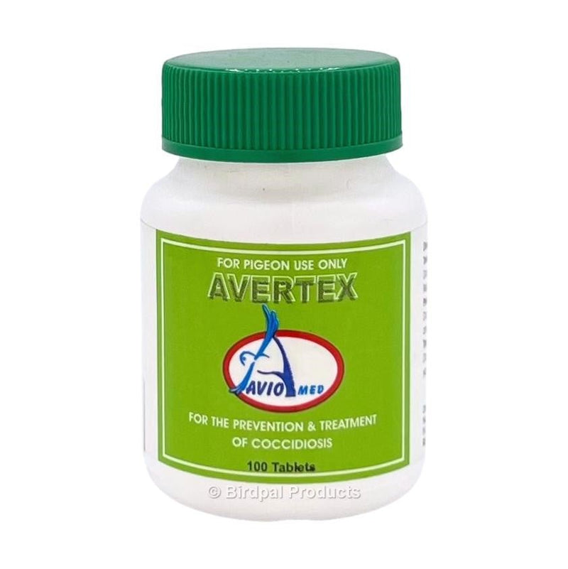 Avio Avertex Tablets for Coccidiosis in Pigeons, Chickens, & Falcons - BirdPal Avian Products, Inc.