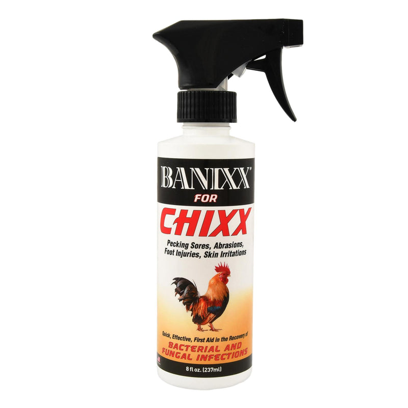 Banixx for Chixx - First Aid Wound Spray for Chickens - BirdPal Avian Products, Inc.