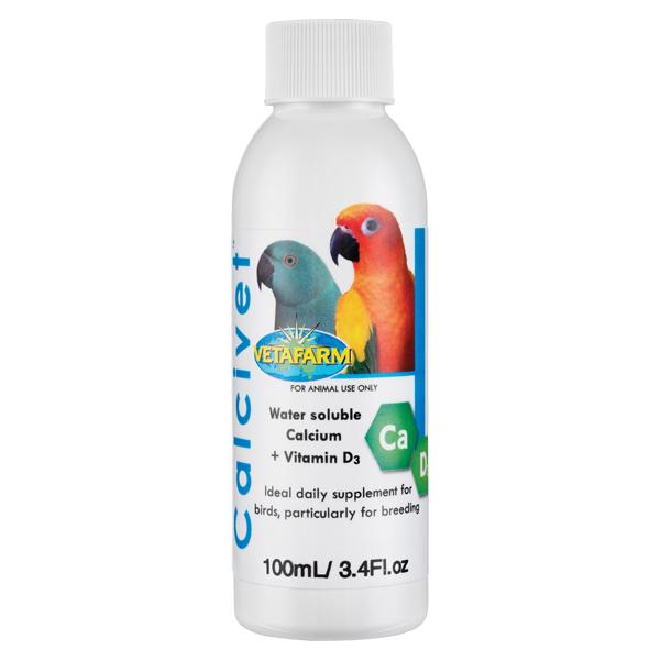 Calcivet - Liquid Calcium for Birds - BirdPal Avian Products