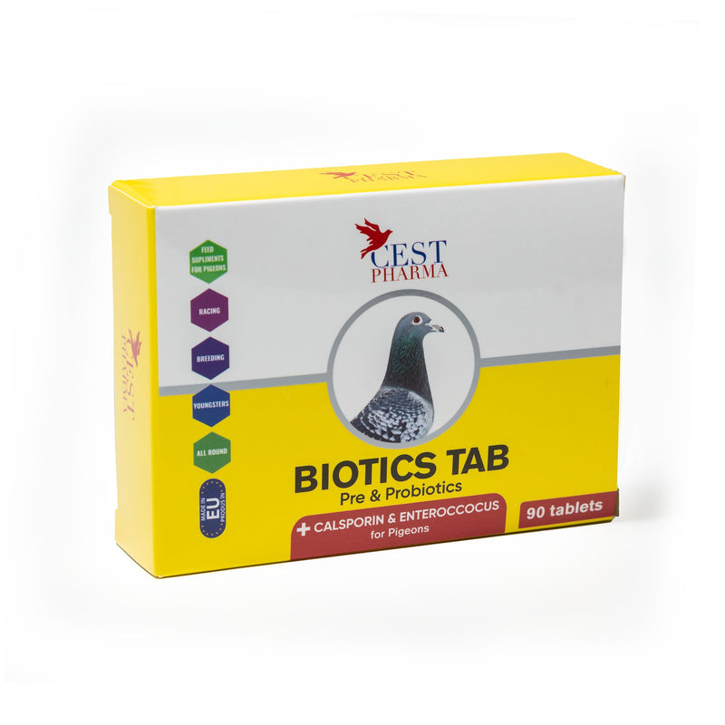 Cest Biotics Tablets - Pre & Probiotics w/ Calsporin