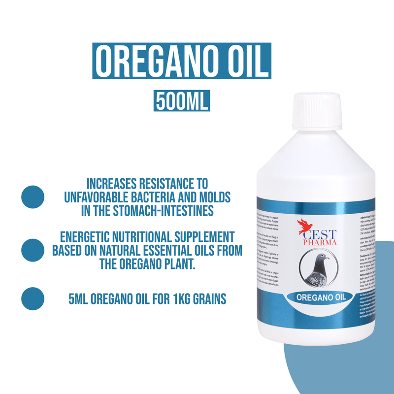 Cest Pharma Oregano Oil for Pigeons - Fights Infections Naturally - BirdPal Avian Products, Inc.