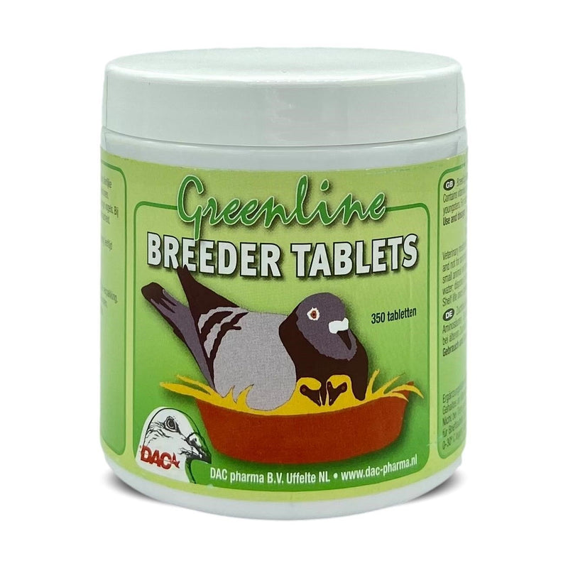 Dac Greenline Breeding Tablets - 350 ct - BirdPal Avian Products