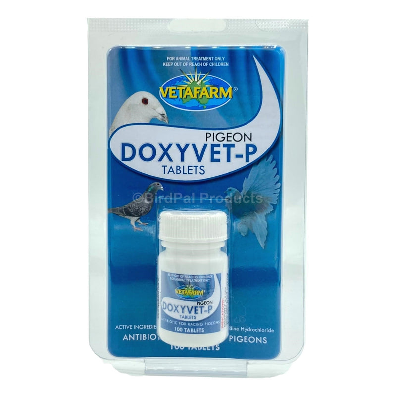 Doxyvet-P Tablets for Respiratory Infections - BirdPal Avian Products, Inc.