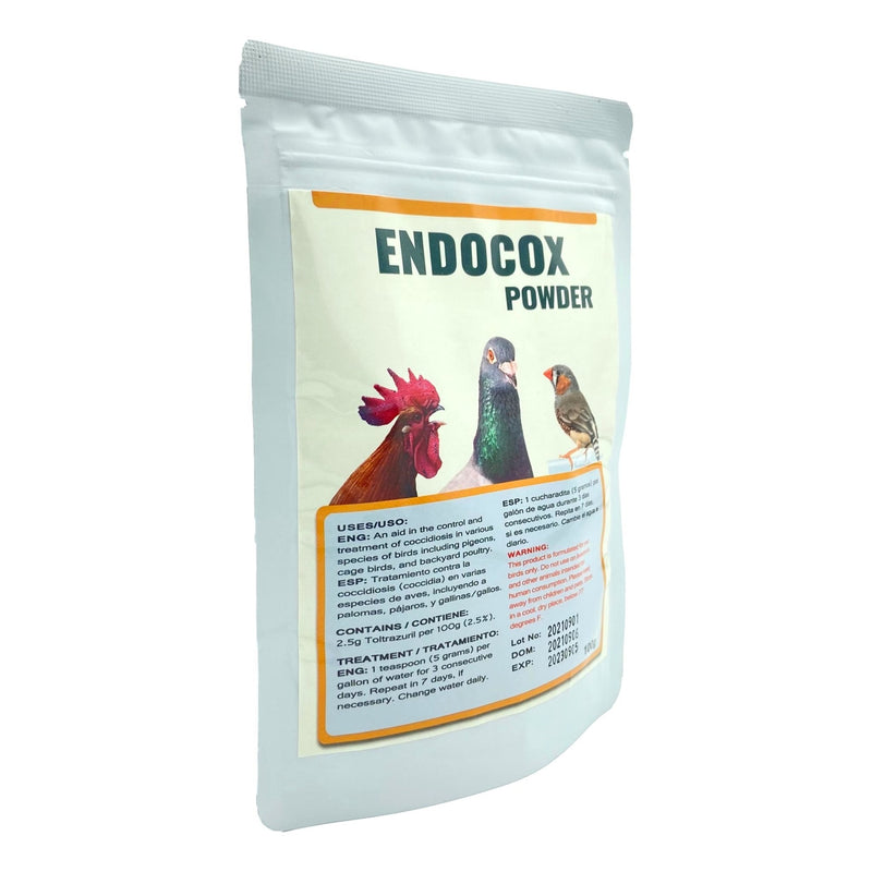 Endocox Powder for Birds - 100g - BirdPal Avian Products, Inc.