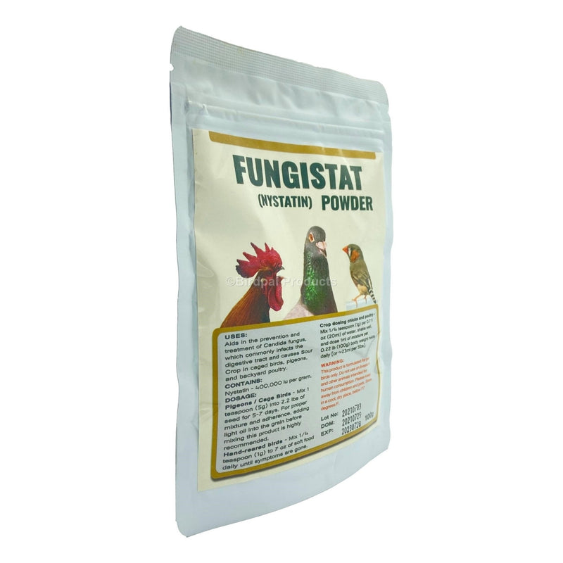 Fungistat Powder - Nystatin Candida Treatment for Birds - BirdPal Avian Products, Inc.