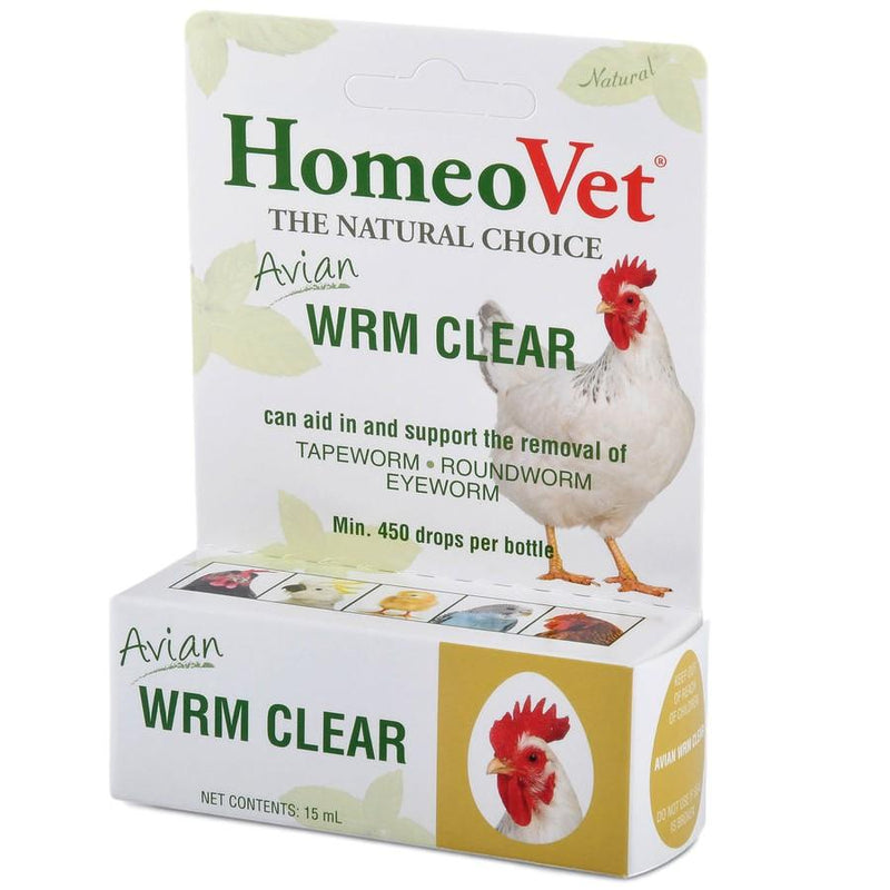 HomeoVet Avian Wrm Clear - BirdPal Avian Products