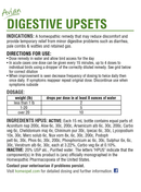 HomeoVet Digestive Upsets - BirdPal Avian Products
