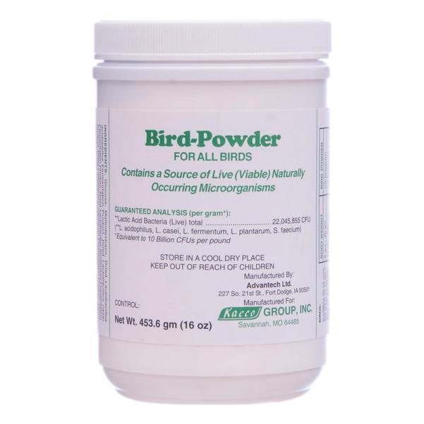 Kaeco Bird-Powder Probiotics for Birds - 16 oz - BirdPal Avian Products, Inc.