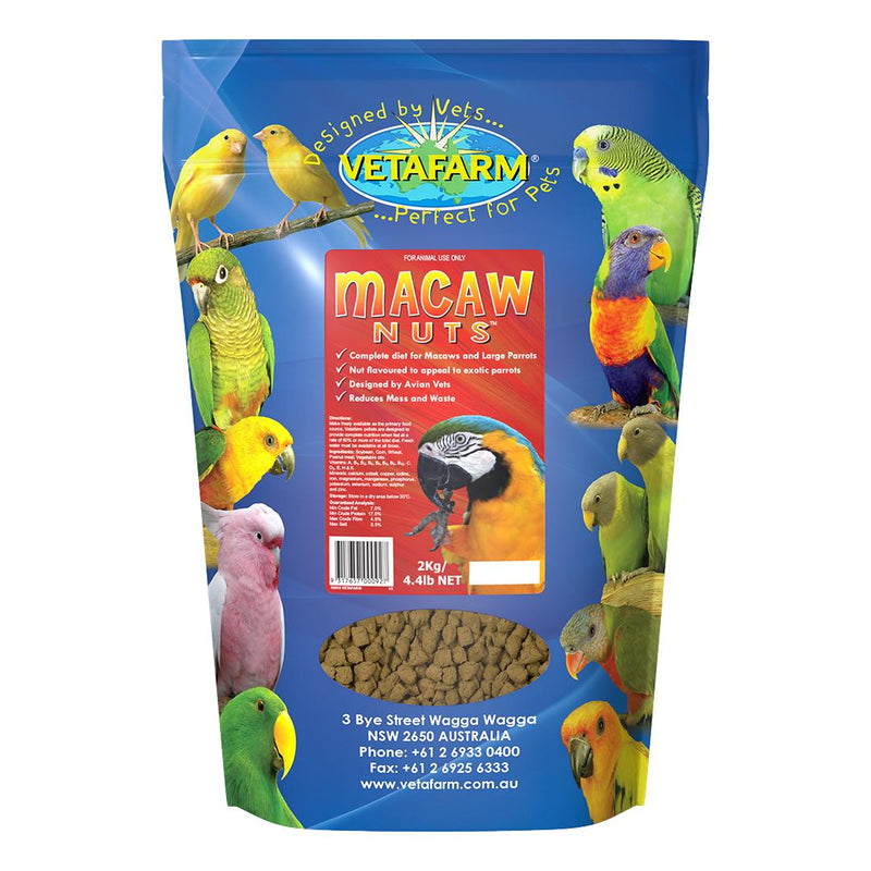 Macaw Nuts for South American Parrots