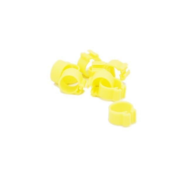 Plastic Snap-On Clip Bands - 100 ct - BirdPal Avian Products