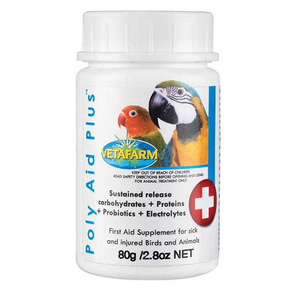 Poly-Aid Plus for Birds - First Aid Supplement - BirdPal Avian Products, Inc.