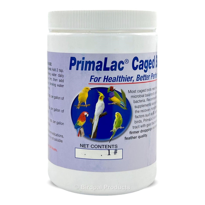Primalac® Caged Birds - Probiotics for Birds 1lb - BirdPal Avian Products, Inc.