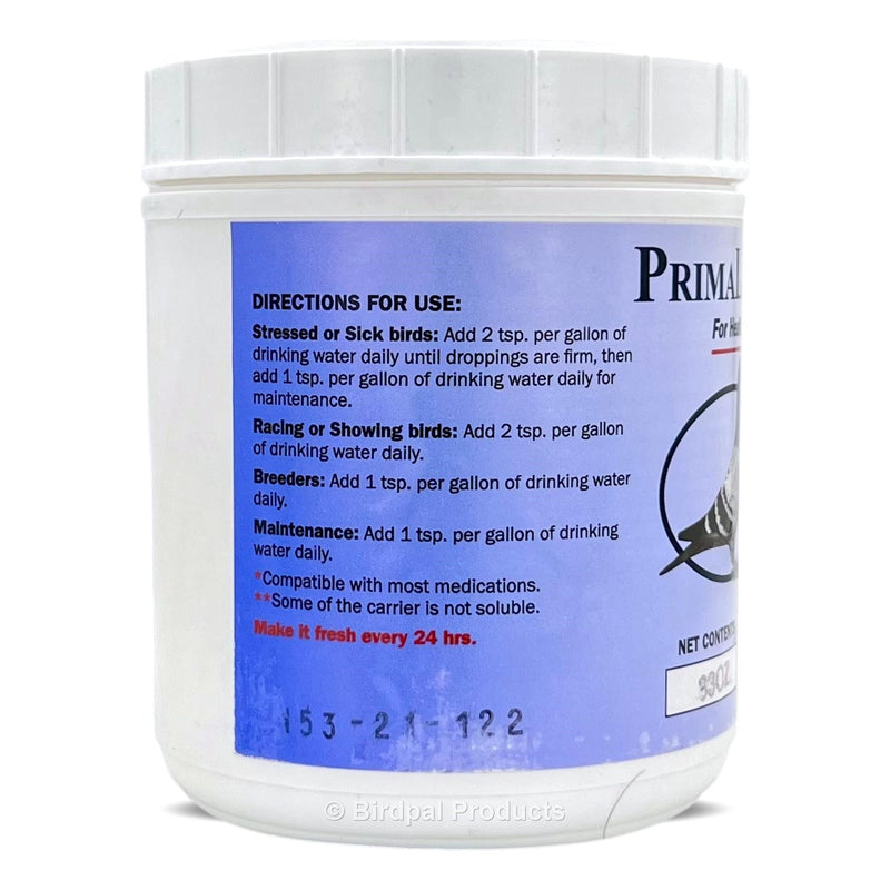 Primalac® for Pigeons - For Healthier, Better Performing Birds - BirdPal Avian Products, Inc.