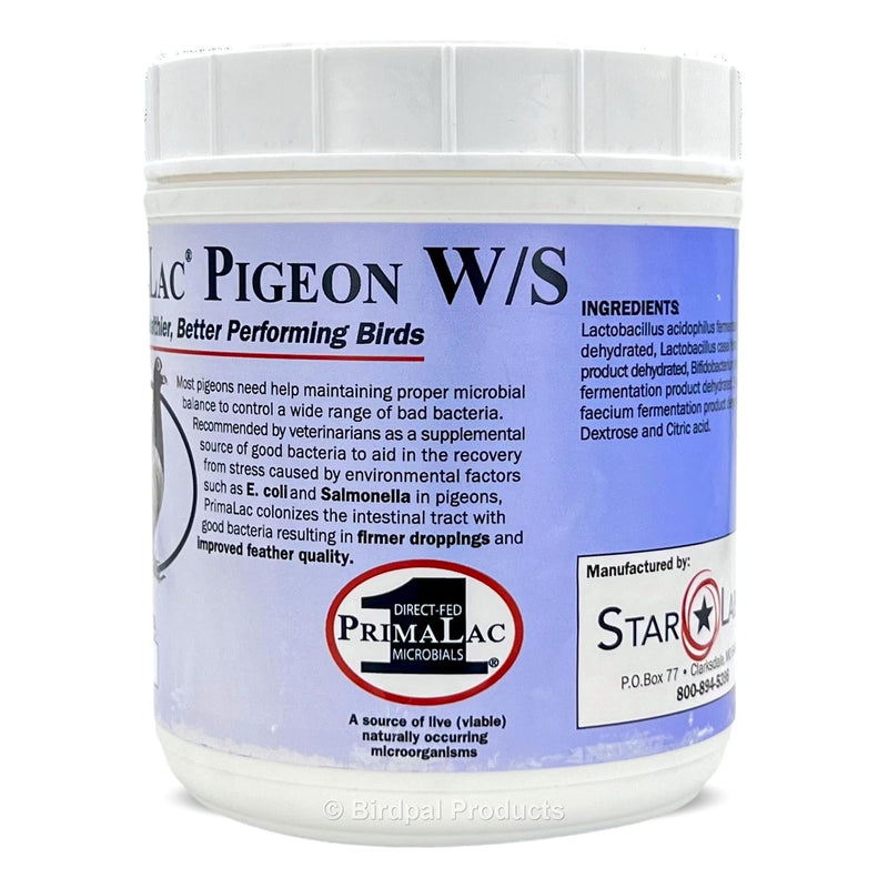 Primalac® for Pigeons - For Healthier, Better Performing Birds - BirdPal Avian Products, Inc.