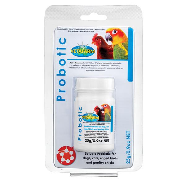 Probiotic Powder for Cage Birds & Chickens - Gut Flora Support - BirdPal Avian Products, Inc.