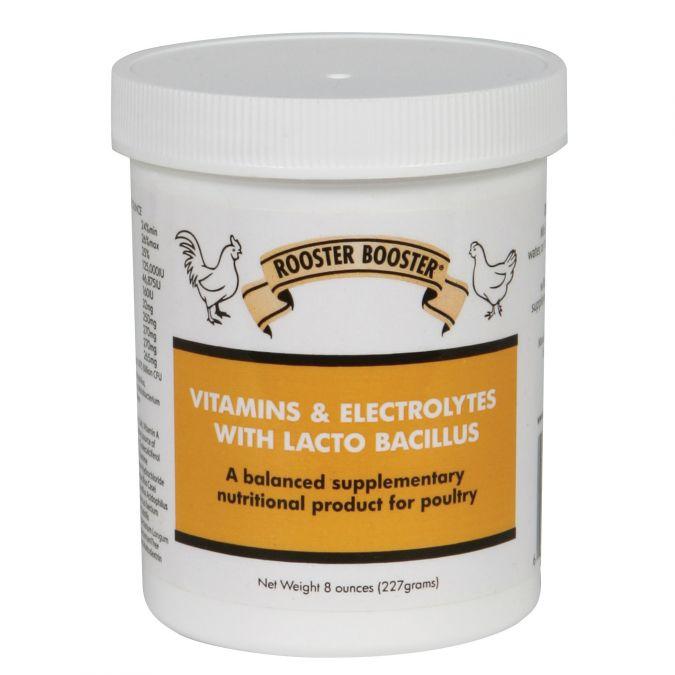 BirdPal Products- Rooster Booster Vitamins and Electrolytes for Poultry ...