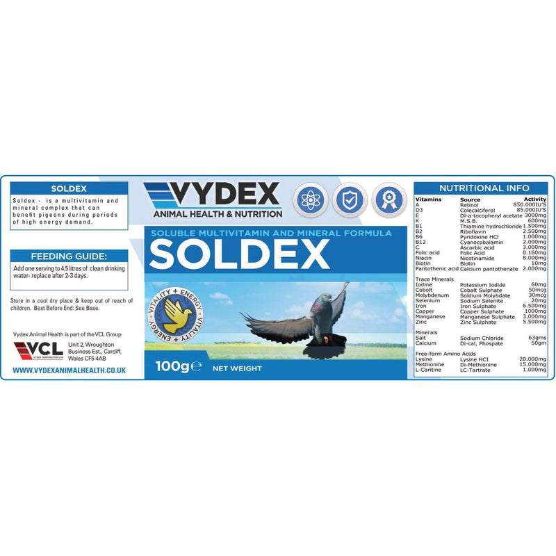 Soldex - Vitamin & Mineral Complex for High Energy Demand