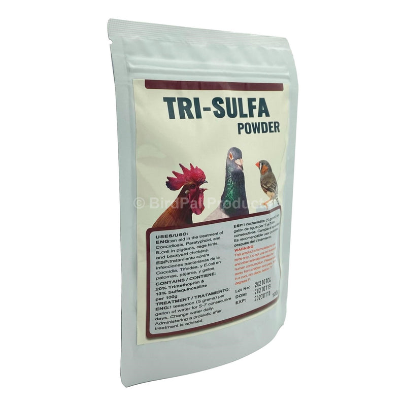 Tri-Sulfa Powder for Birds - BirdPal Avian Products, Inc.