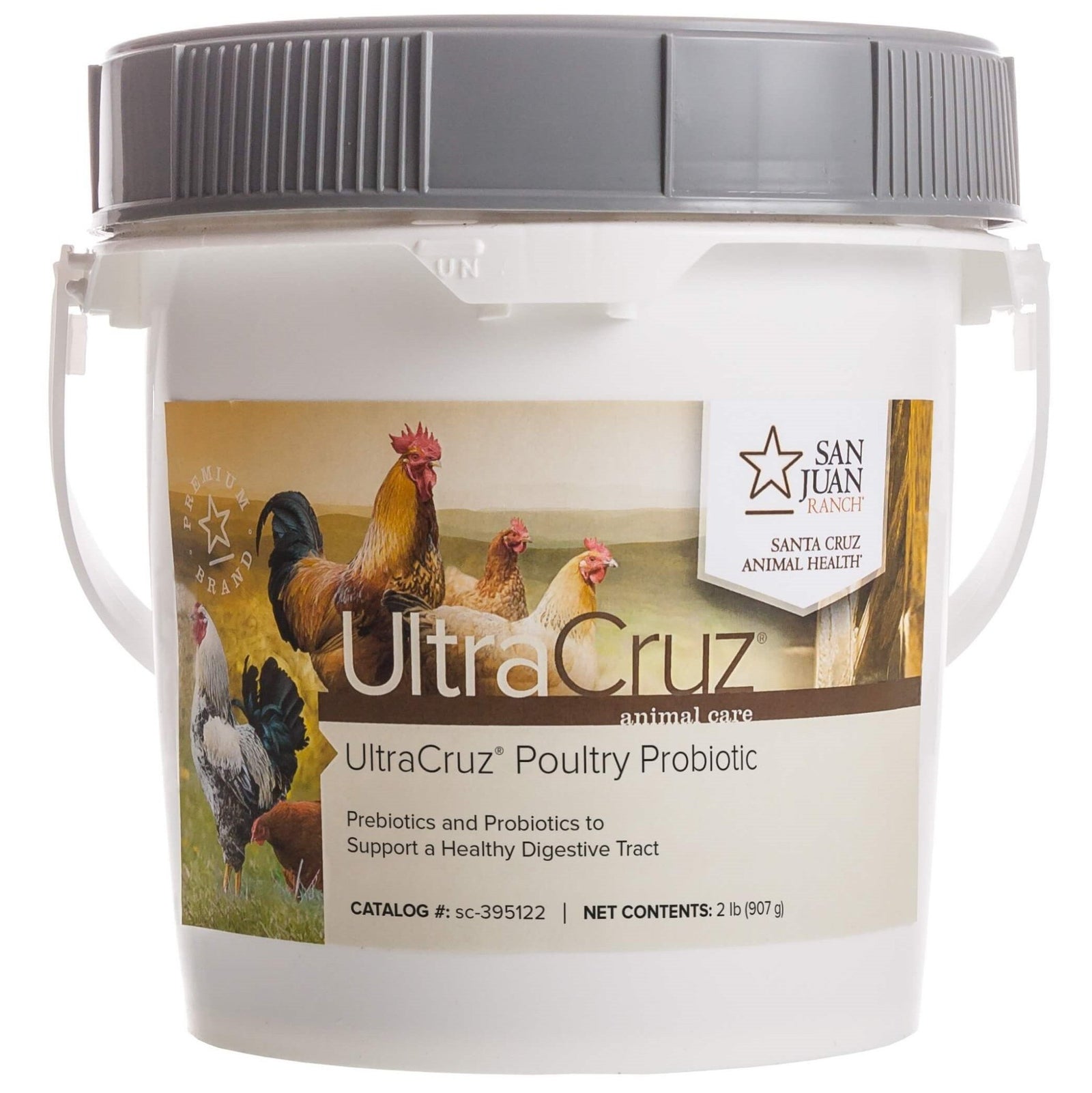 UltaCuz Poulty Pobiotic Supplement Fo Chickens, 2 Lb. At