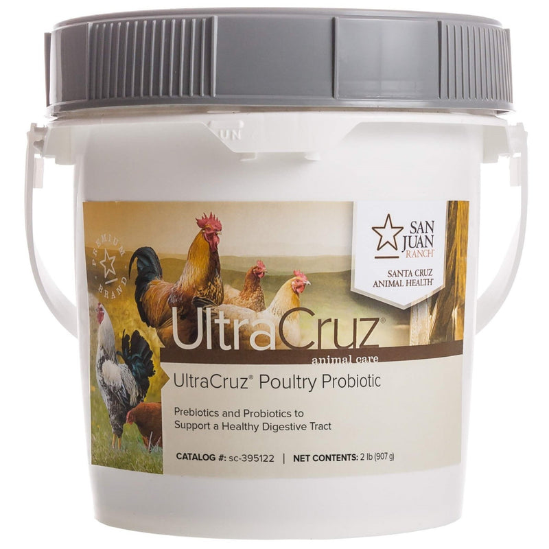 UltraCruz Poultry Probiotic for a Healthy Digestive System - 2lb - BirdPal Avian Products, Inc.