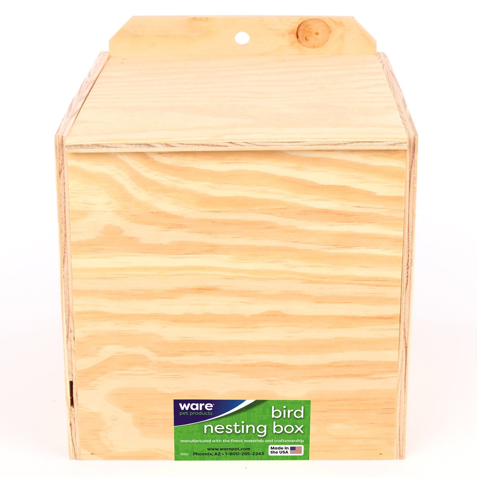BirdPal Products- Ware Cockatiel Nesting Box- Outside Hanging