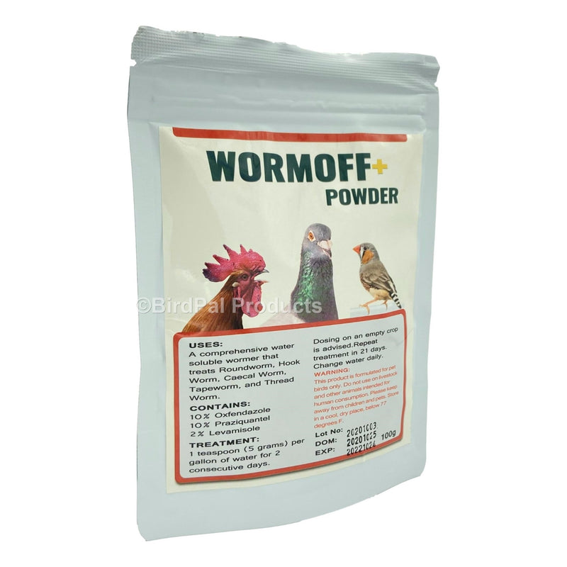 WormOff Plus Powder for Birds - BirdPal Avian Products